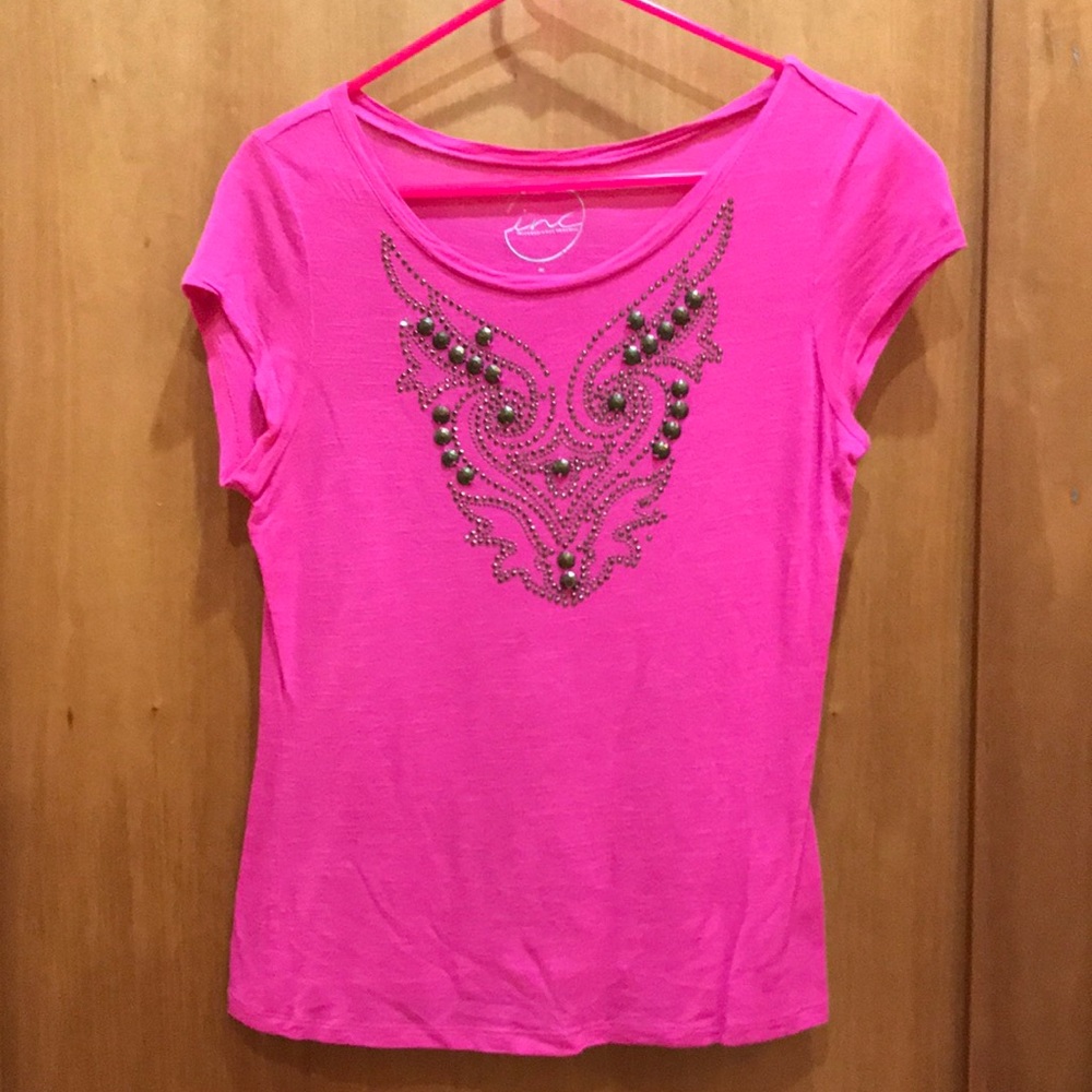 Inc pink tee top